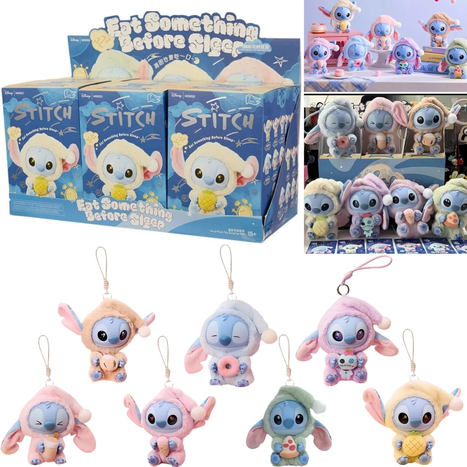 Miniso Stitch “Eat Before Sleep” Blind Box – WH