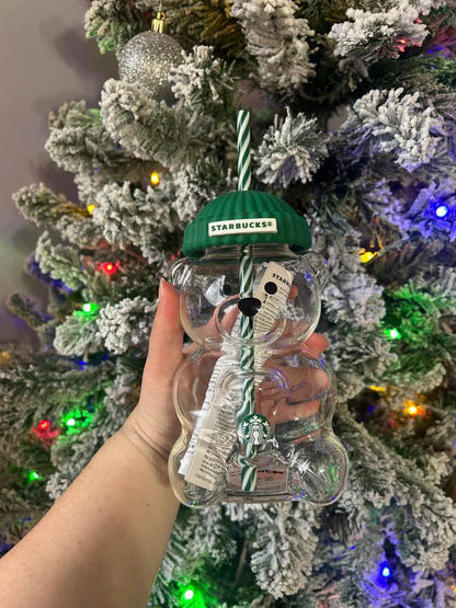 BaristaBear™ Glass Cup